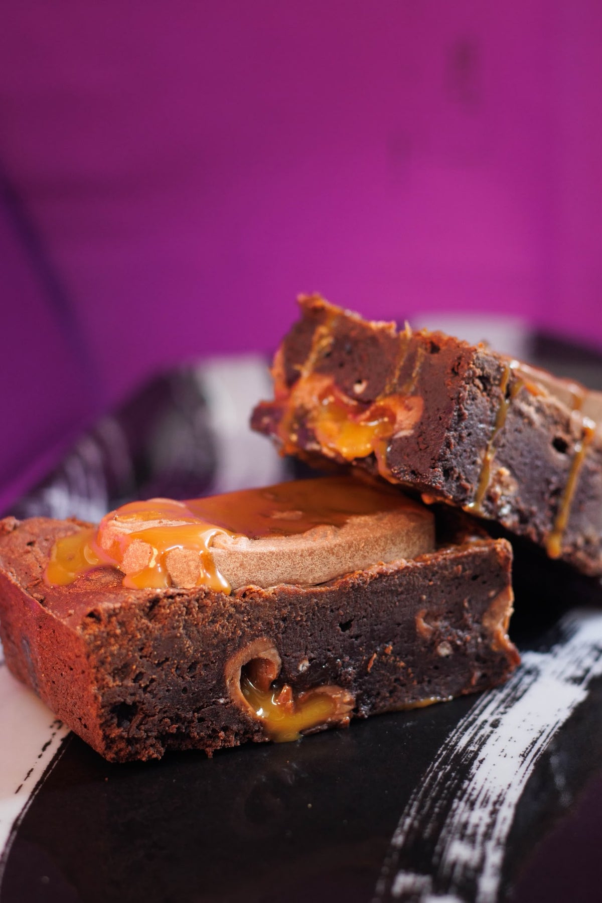 Caramel Freddo Brownie
