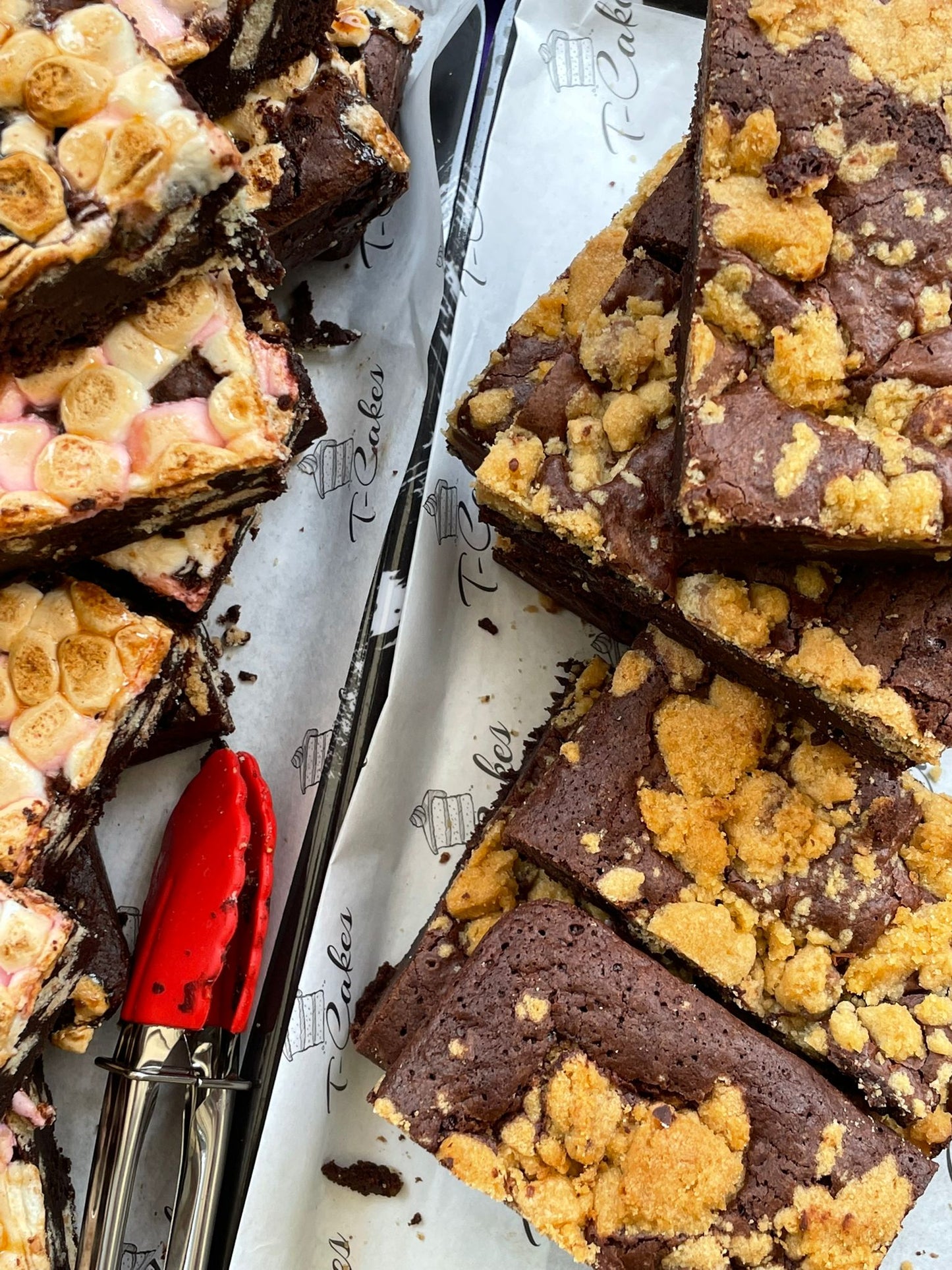 S'mores Brownie Slice