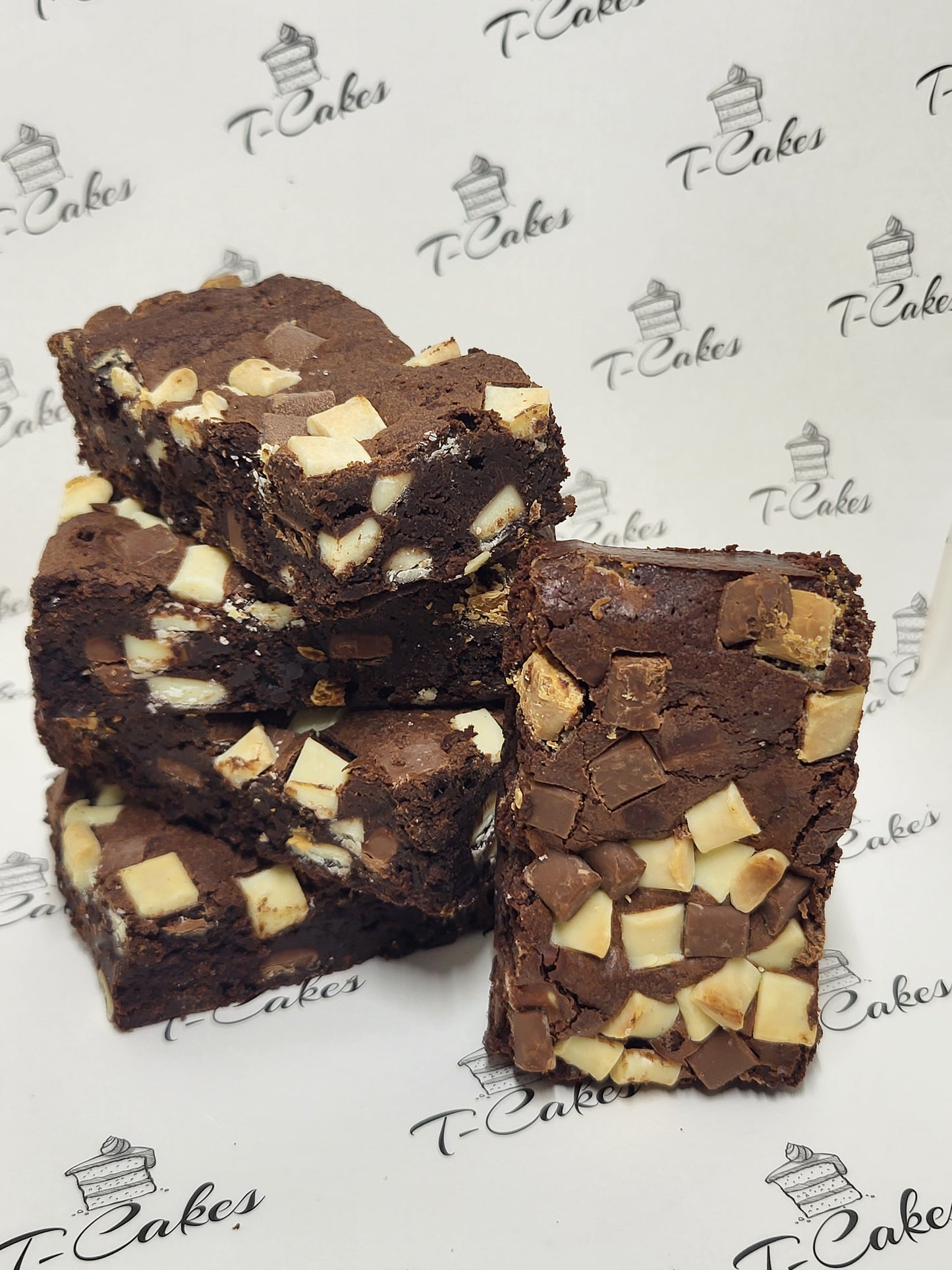 Triple Chocolate Brownie Slice