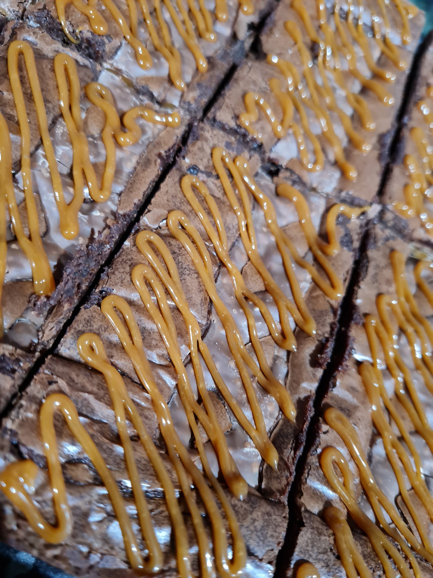 Curly Wurly Brownie Slice