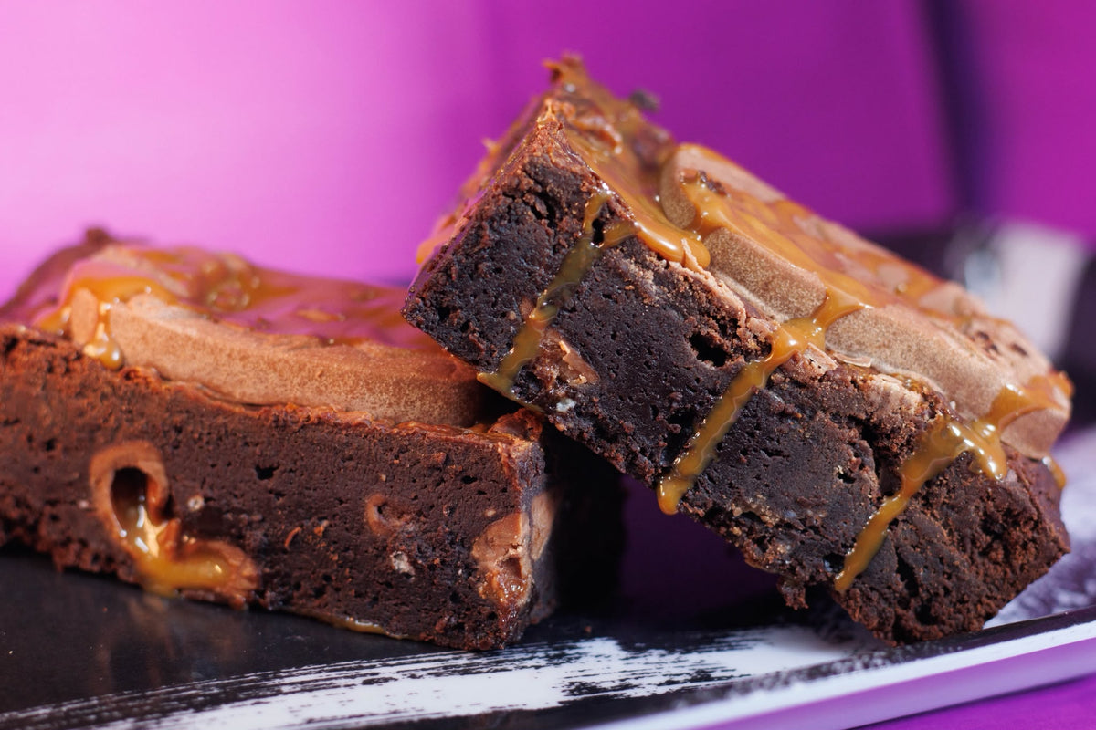 Caramel Freddo Brownie