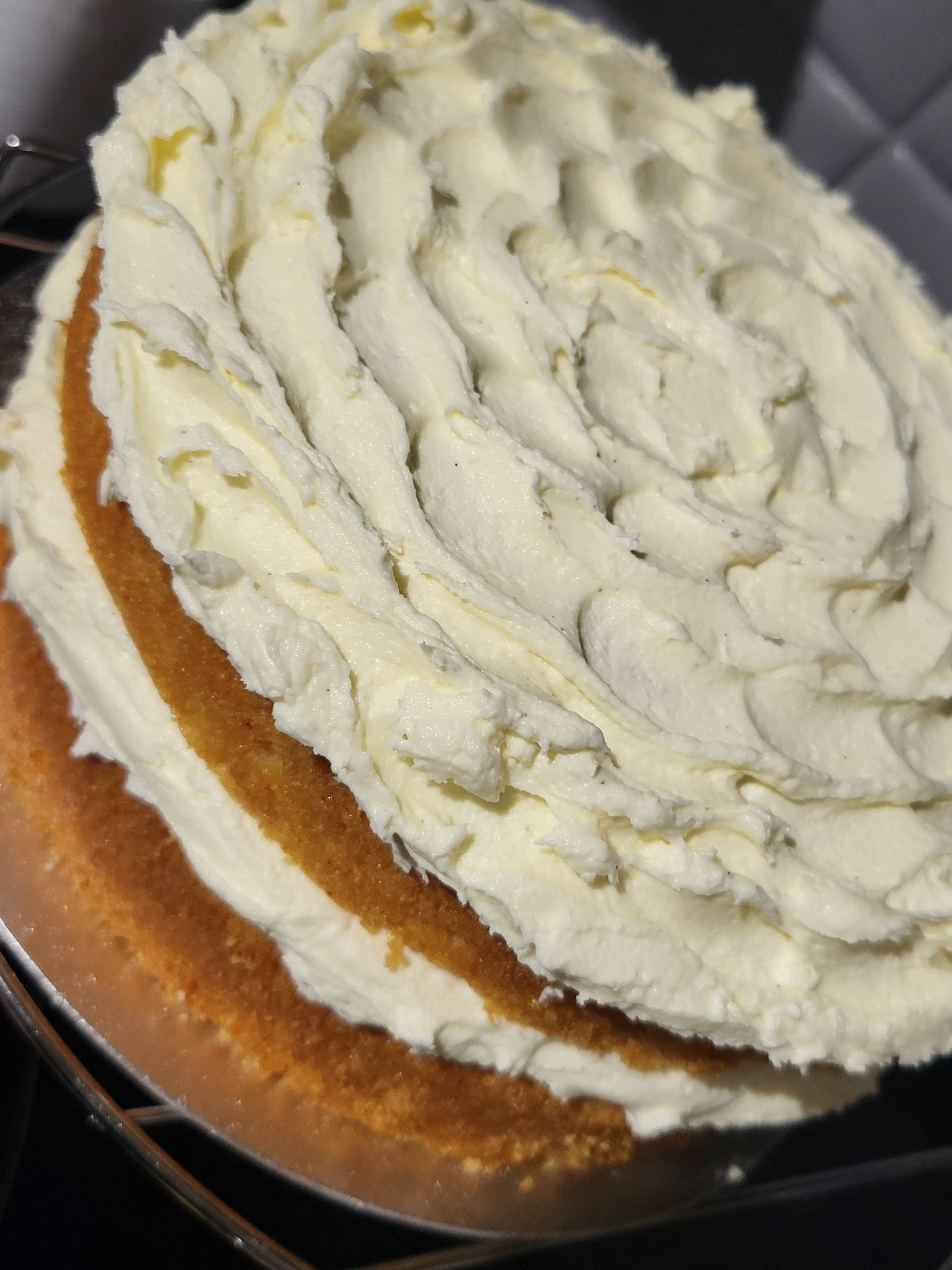 8" Vanilla Sponge