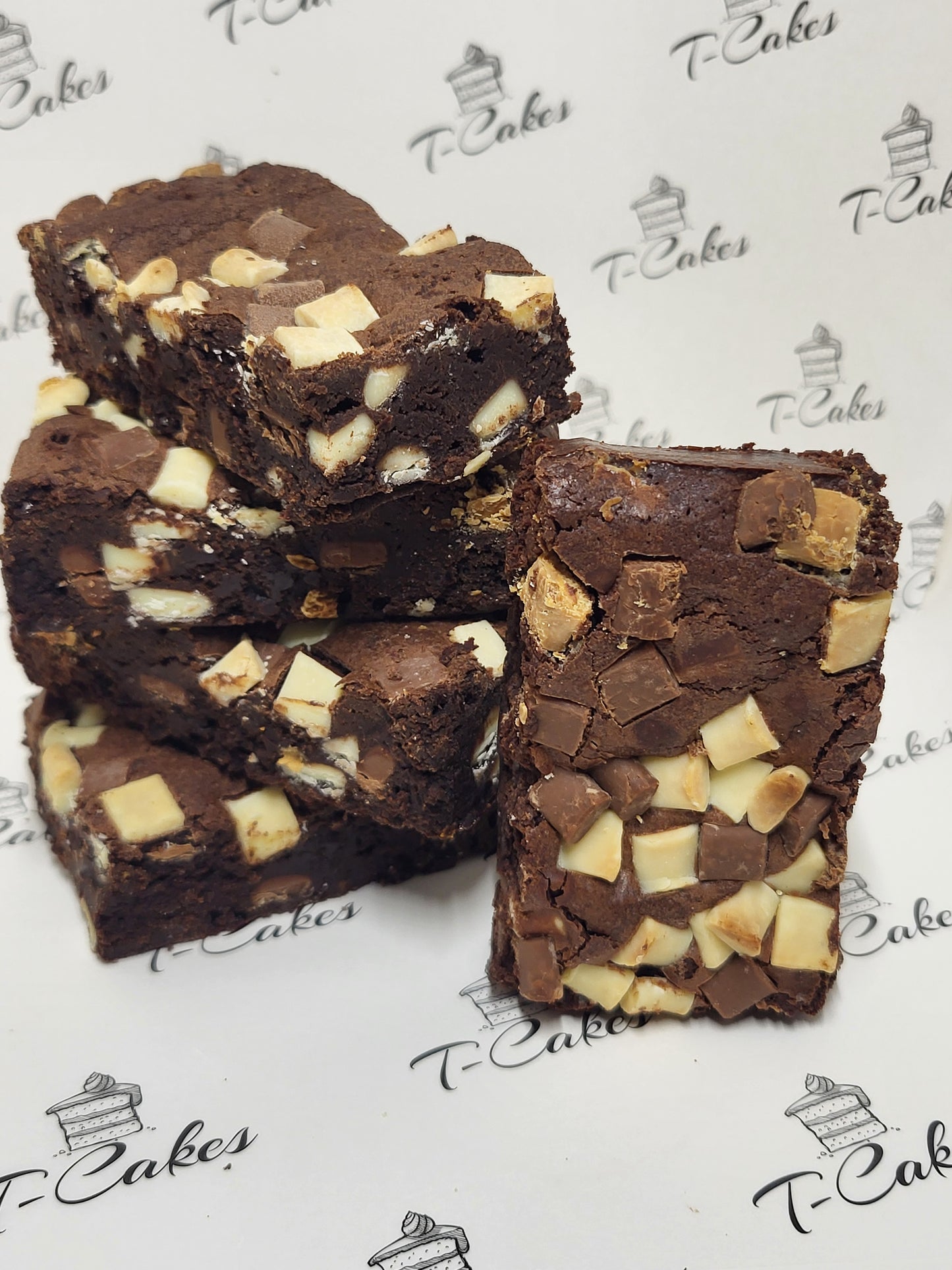 Triple Chocolate Brownie Slice