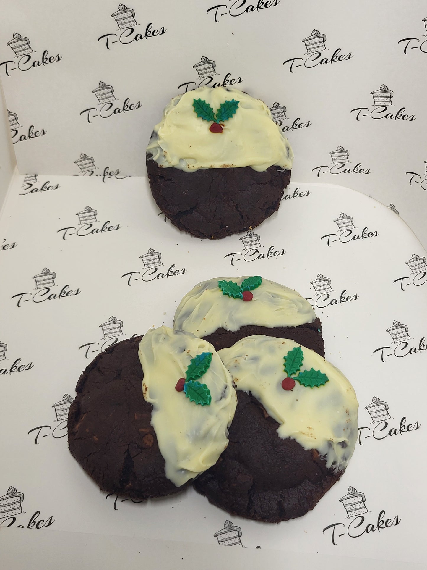 Triple Chocolate 'pudding' cookie