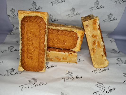 Biscoff Blondie Slice