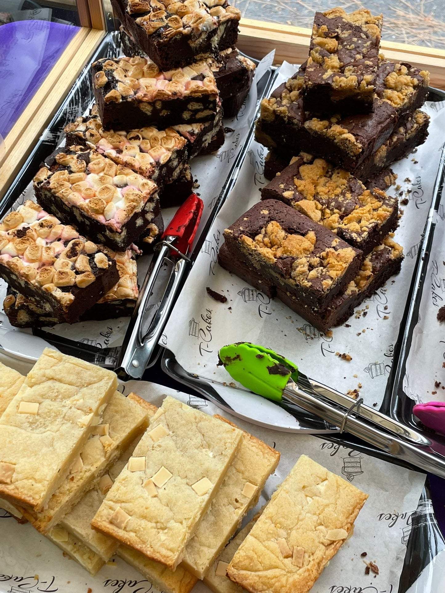 S'mores Brownie Slice